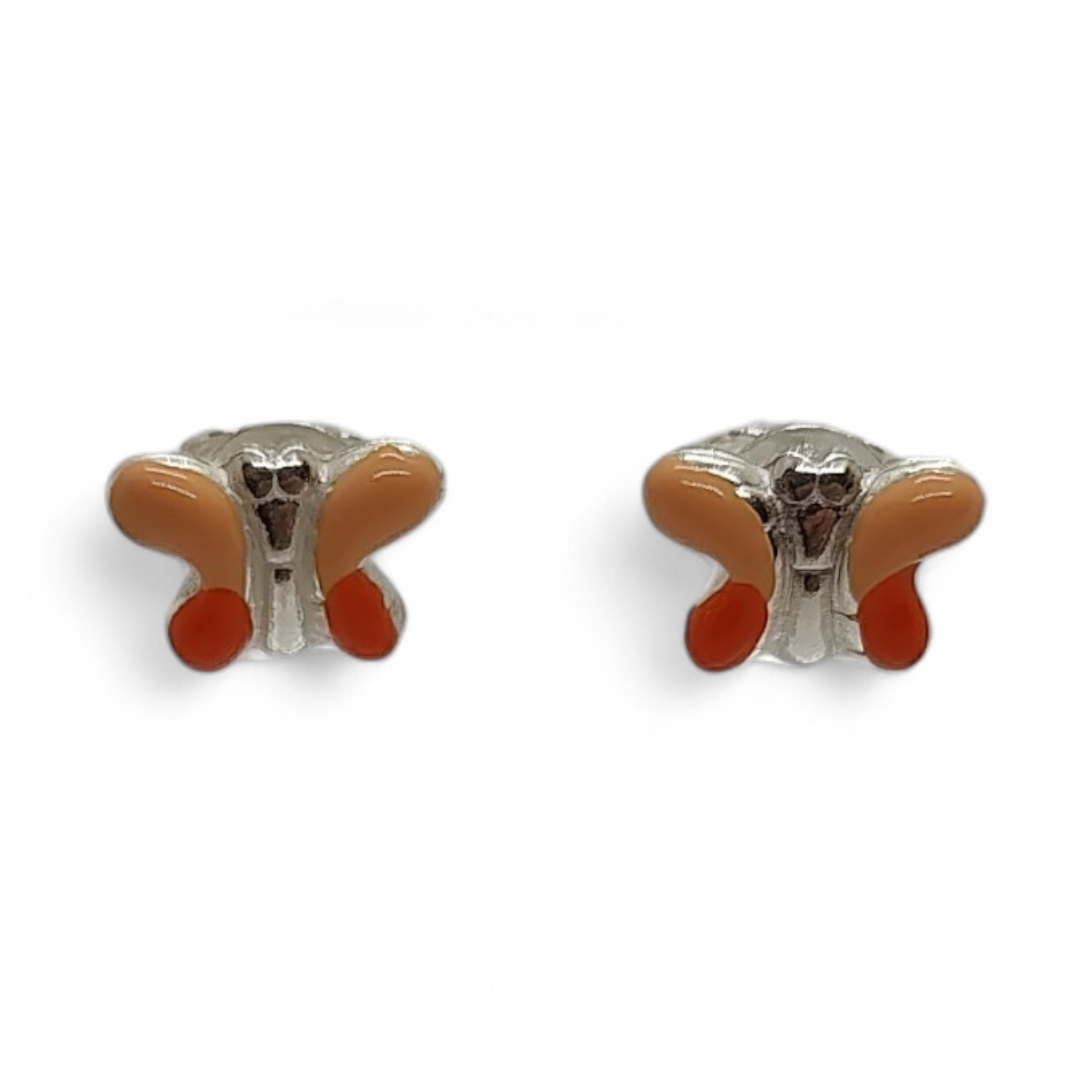 Orecchini Bimba Farfalla smalto  in ARGENTO 925