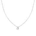 Collana catena Veneziana Diamantata con Punto Luce mm 4 in ARGENTO 925 Galvanica Rodio